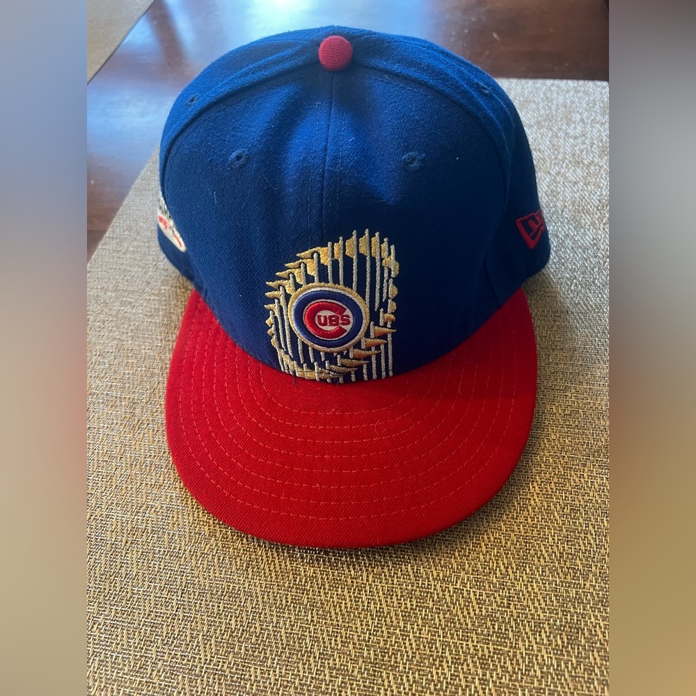Chicago Cubs baseball 2015 World Series hat